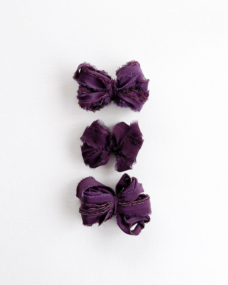Odds + Ends in Aubergine