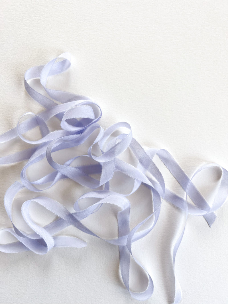 Perwinkle Ribon Silk Ribbon Trim in Periwinkle – Tono + co