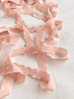 Blushing Pink Silk Ribbon 223