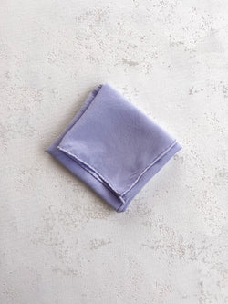 'The Hankie' Washable Silk Scarf in Periwinkle