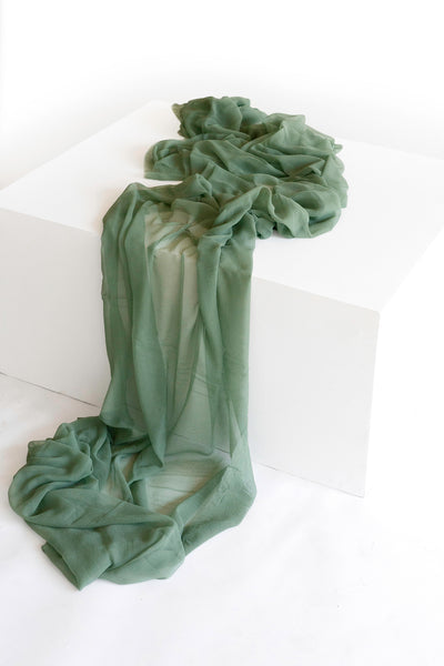 Silk Gossamer Textile in Fern – Tono + co