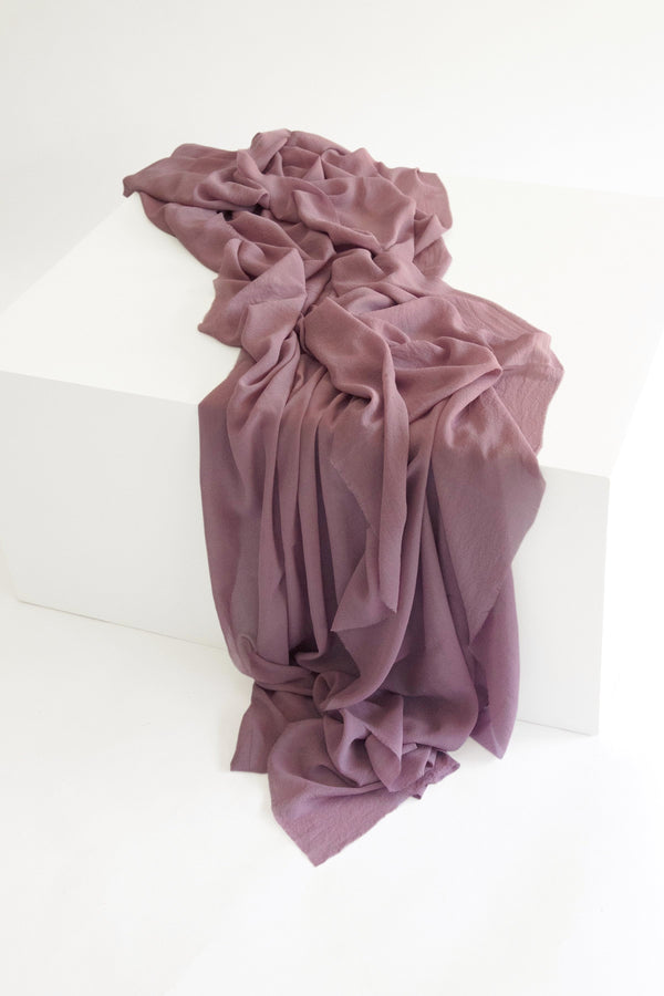 Tono + co Classic Silk Textile in Rose. Perfect for styling, tabletop design, detail work, or as a table runner. Find your inspiration through color and silk. Lovingly hand-dyed in Santa Ana, California and available in 24 signature colors. Check out our website for more styling, flat-lay, and color tips.