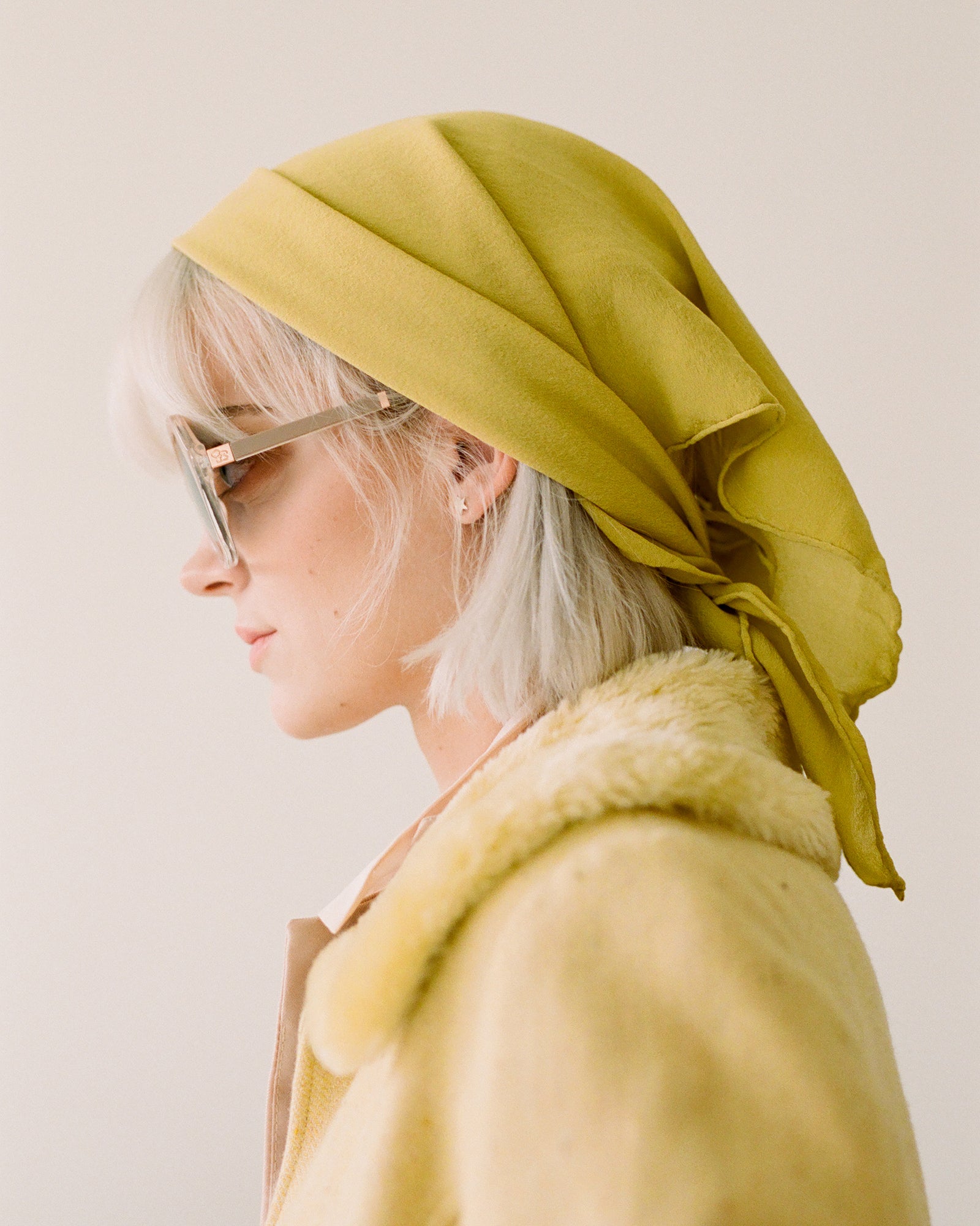 The Classic' Washable Silk Scarf in Honey – Tono + co