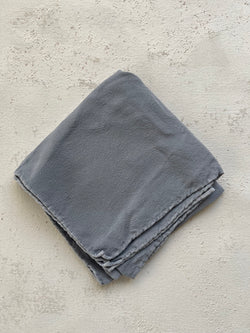 Medium Muted Blue Silk Scarf 'The Scout' 489