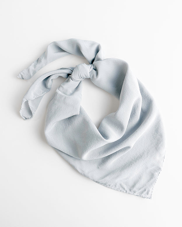 The Classic' Washable Silk Scarf in Cloud – Tono + co