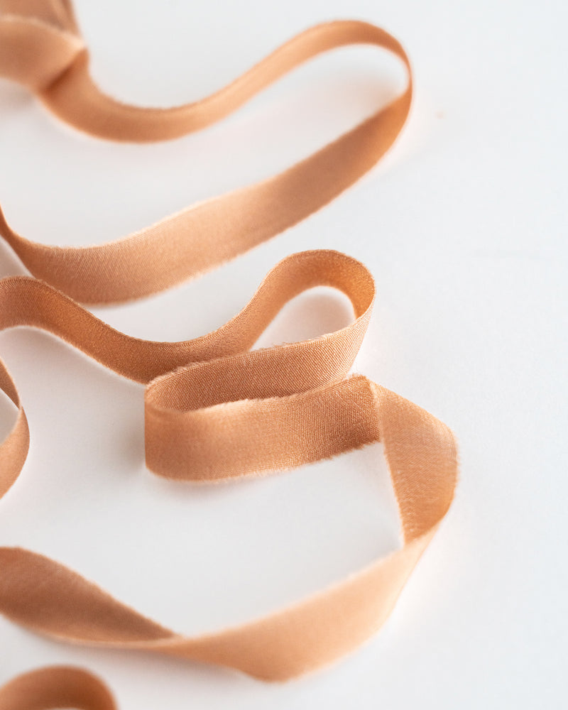 Silk Ribbon Trim in Copper – Tono + co