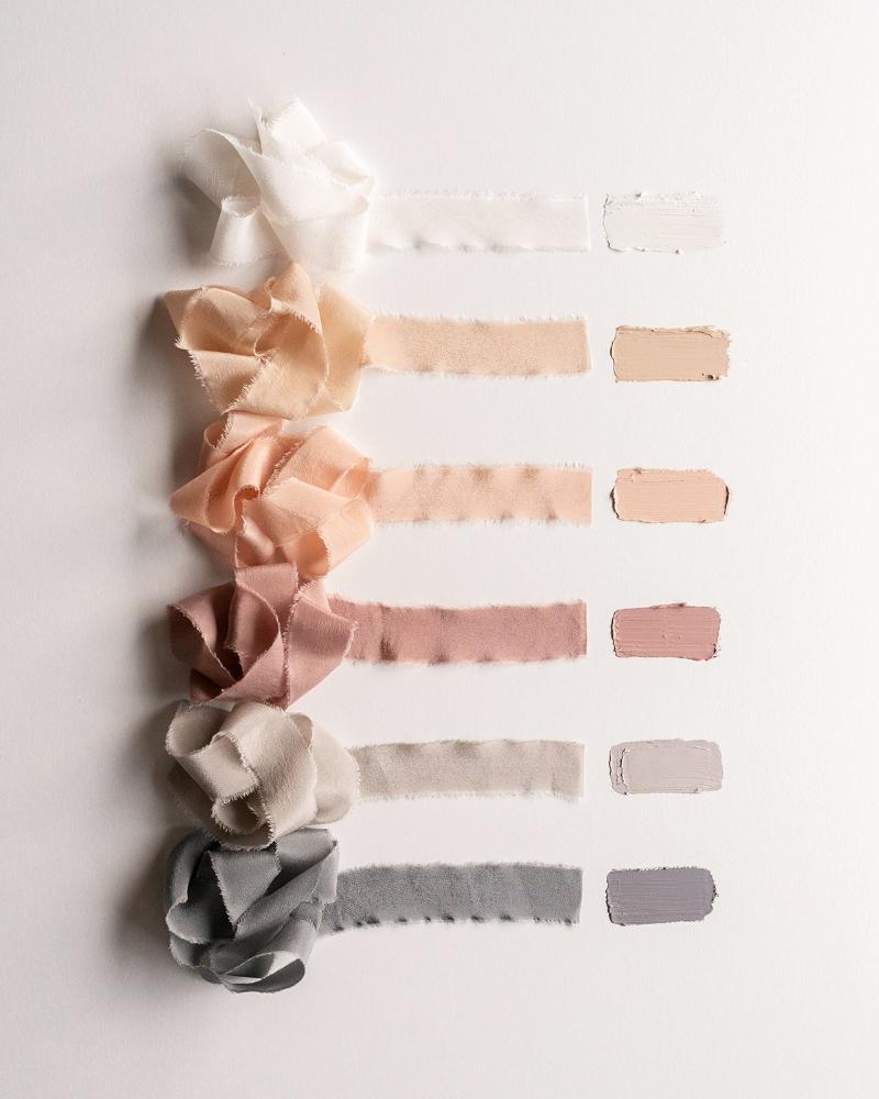 Tono + co Classic Silk Ribbon. Find your style inspiration through color and silk. Created in partnership with Artisaire wax seals. Lovingly hand-dyed in Santa Ana, California and available in 24 signature colors.