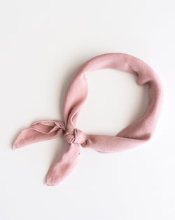 'The Scout' Washable Silk Scarf in Peony