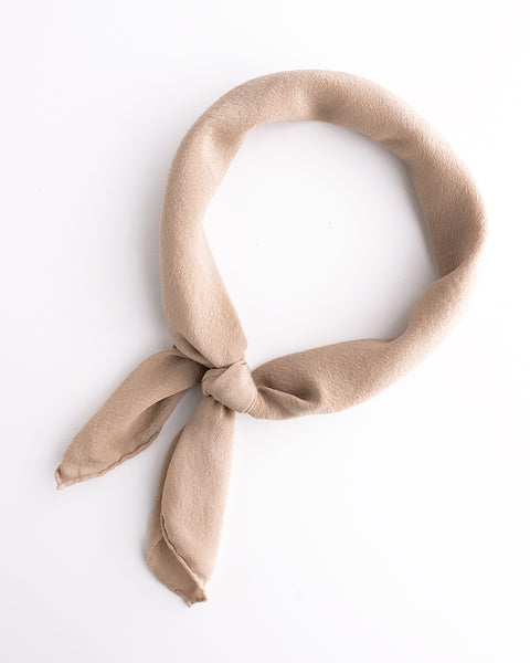 'The Scout' Washable Silk Scarf in Sand – Tono + co