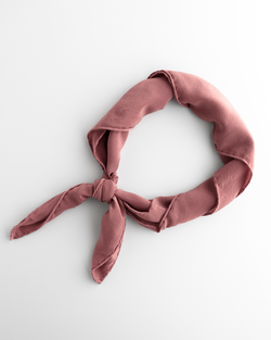'The Scout' Washable Silk Scarf in Dusk