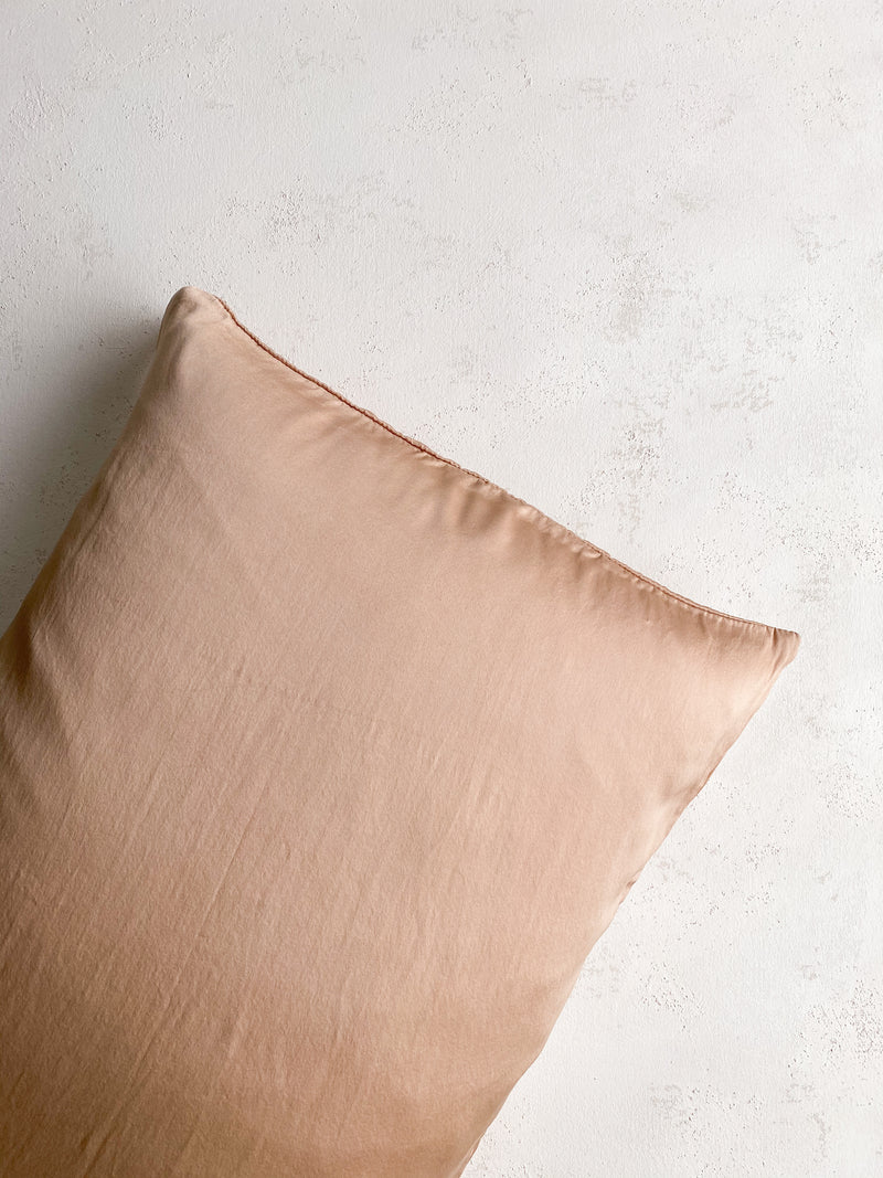 Silk Pillowcase in Dune