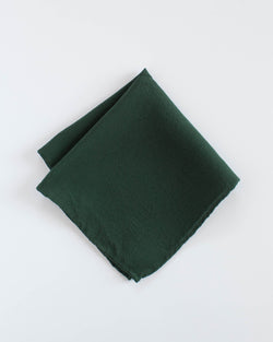 'The Hankie' Washable Silk Scarf in Moss