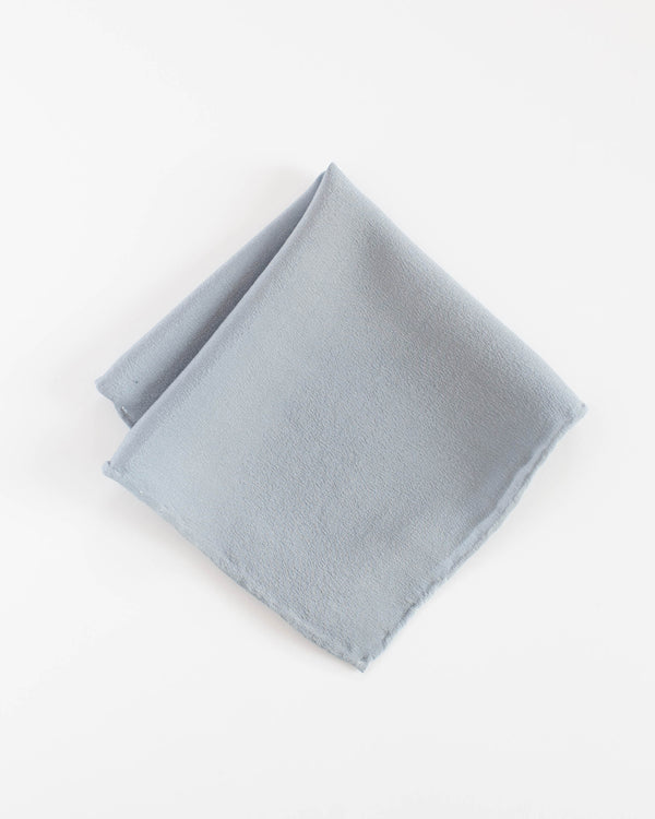'The Hankie' Washable Silk Scarf in Sky