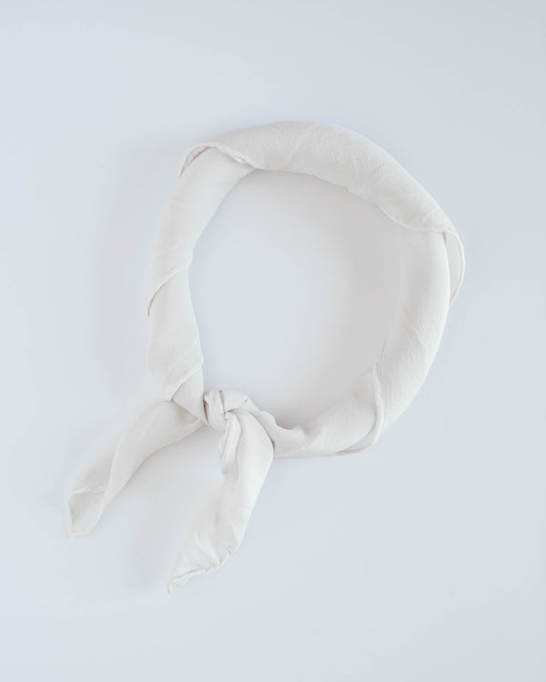 'The Scout' Washable Silk Scarf in Cotton