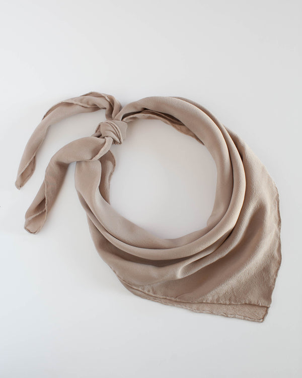 The Tono + co Classic Scarf in Fawn makes the perfect everyday accessory. Lovingly hand-dyed in Santa Ana, California and available in 24 signature colors. Check out our website for more style, color, and lookbook inspiration.