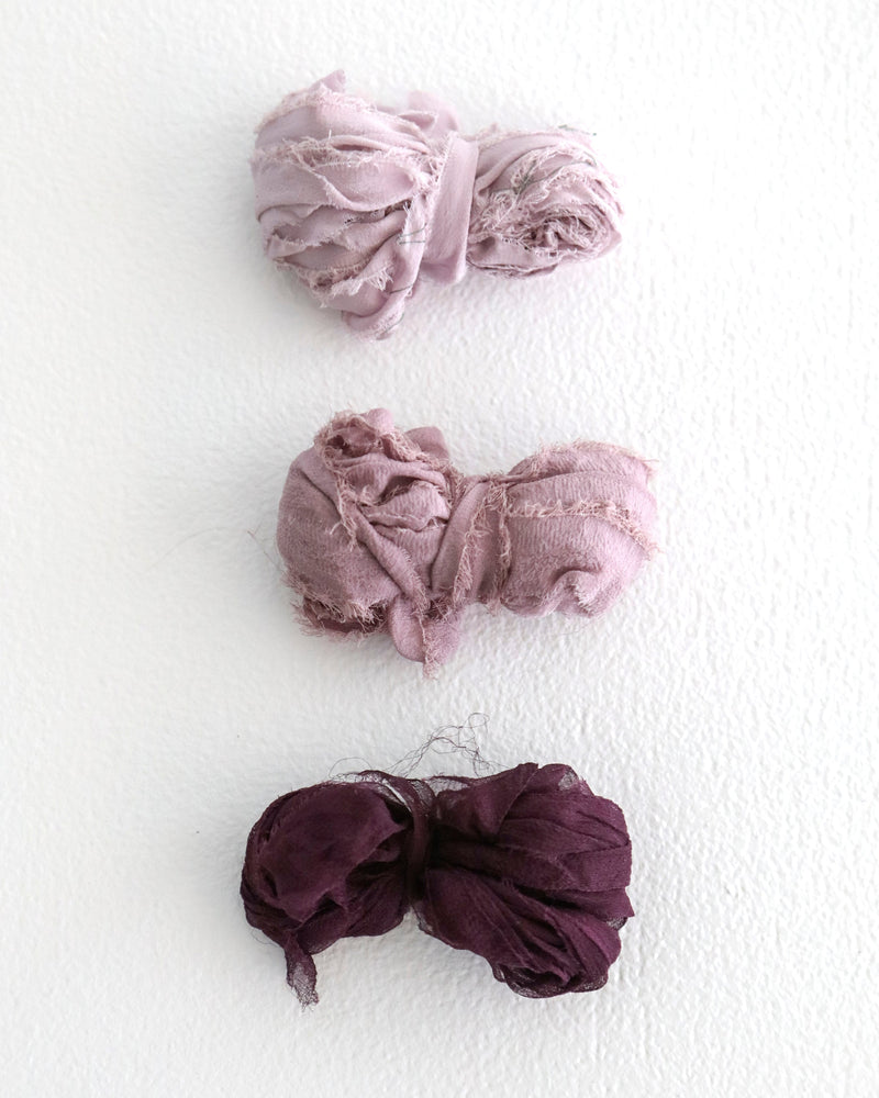 Odds + Ends in Aubergine