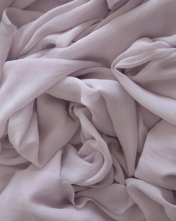 Mauve Silk Gossamer Styling Textile 394