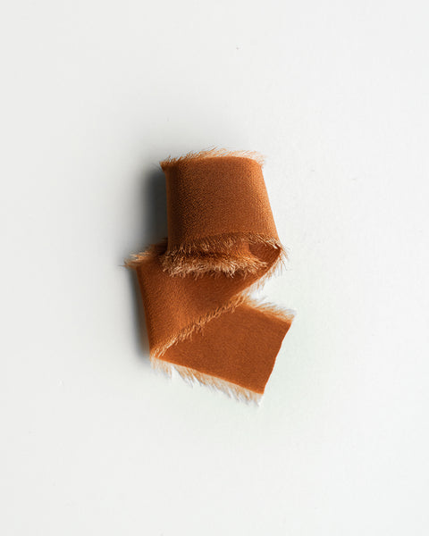 Silk Classic Ribbon in Rust – Tono + co