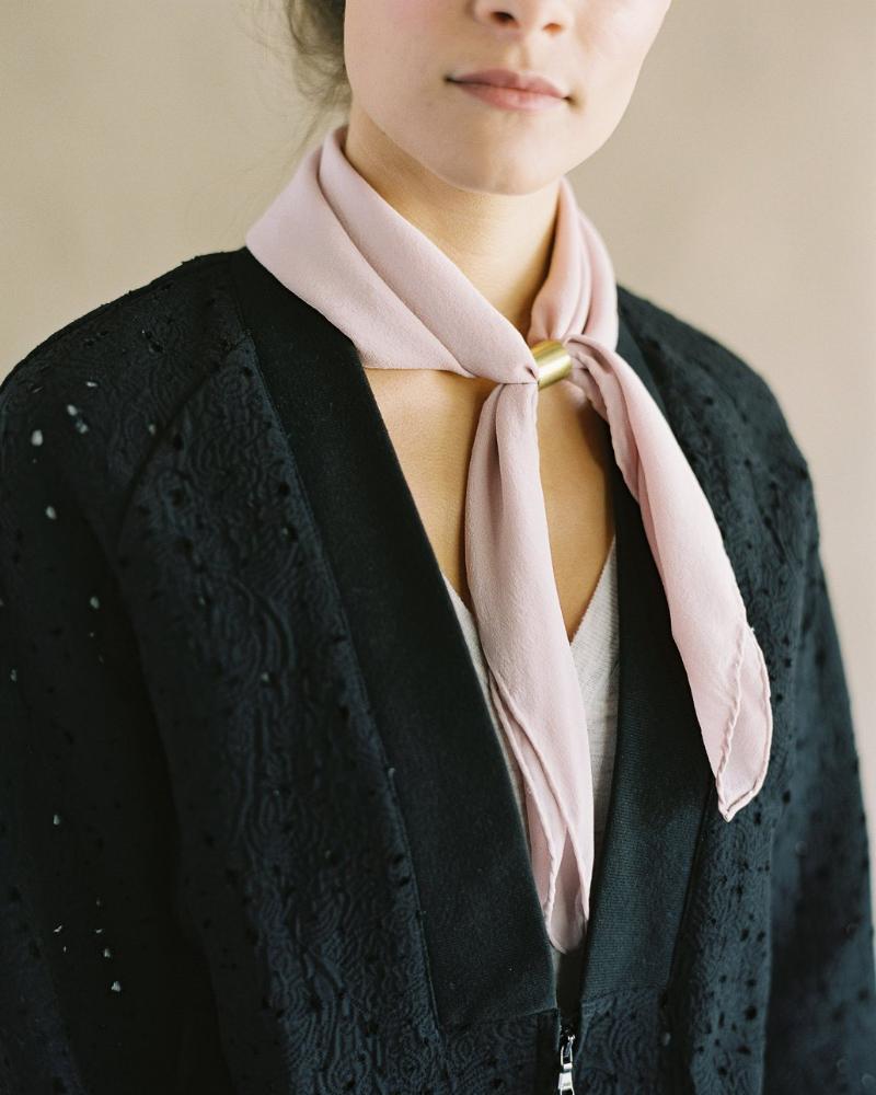 The Tono + co Classic Scarf in Blush makes the perfect everyday accessory. Lovingly hand-dyed in Santa Ana, California and available in 24 signature colors. Check out our website for more color, style, and lookbook inspiration.