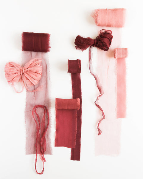 Silk Classic Ribbon in Poppy – Tono + co