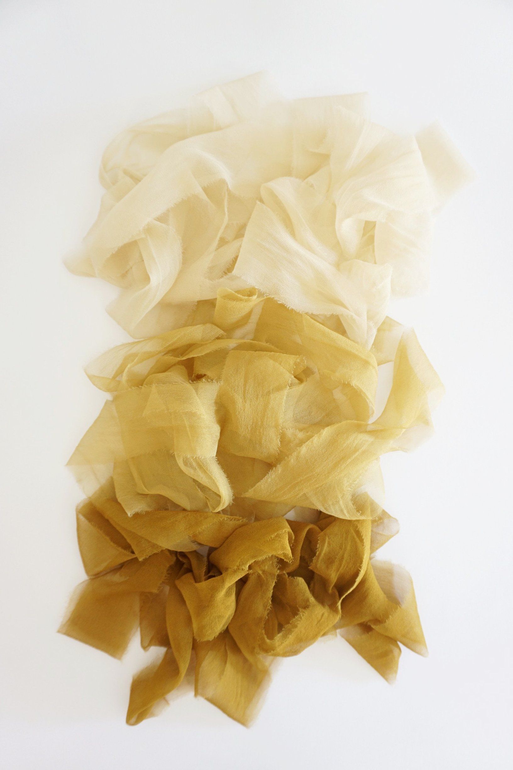 Silk Gossamer Ribbon in Oro – Tono + co