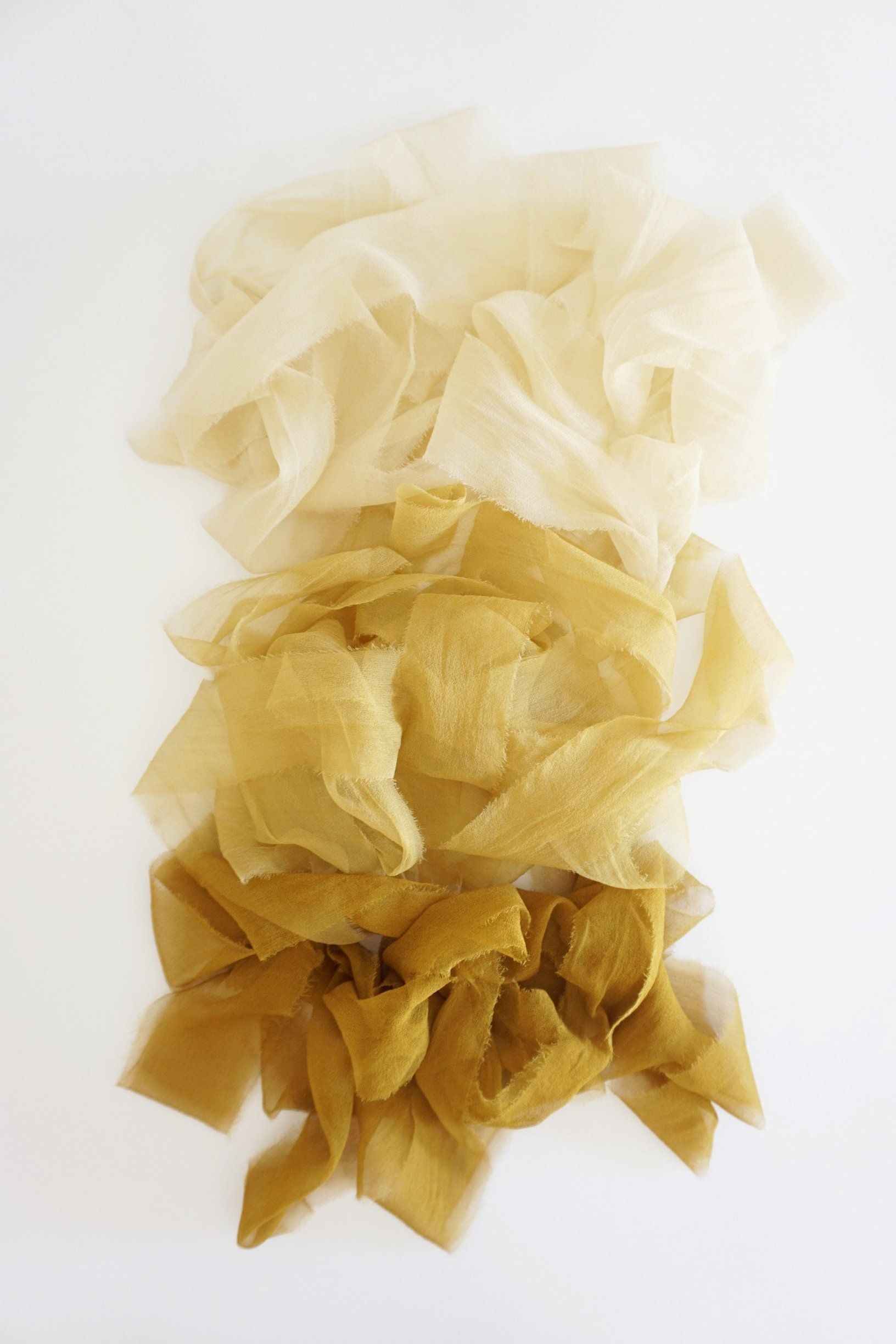 Silk Gossamer Ribbon in Honey – Tono + co