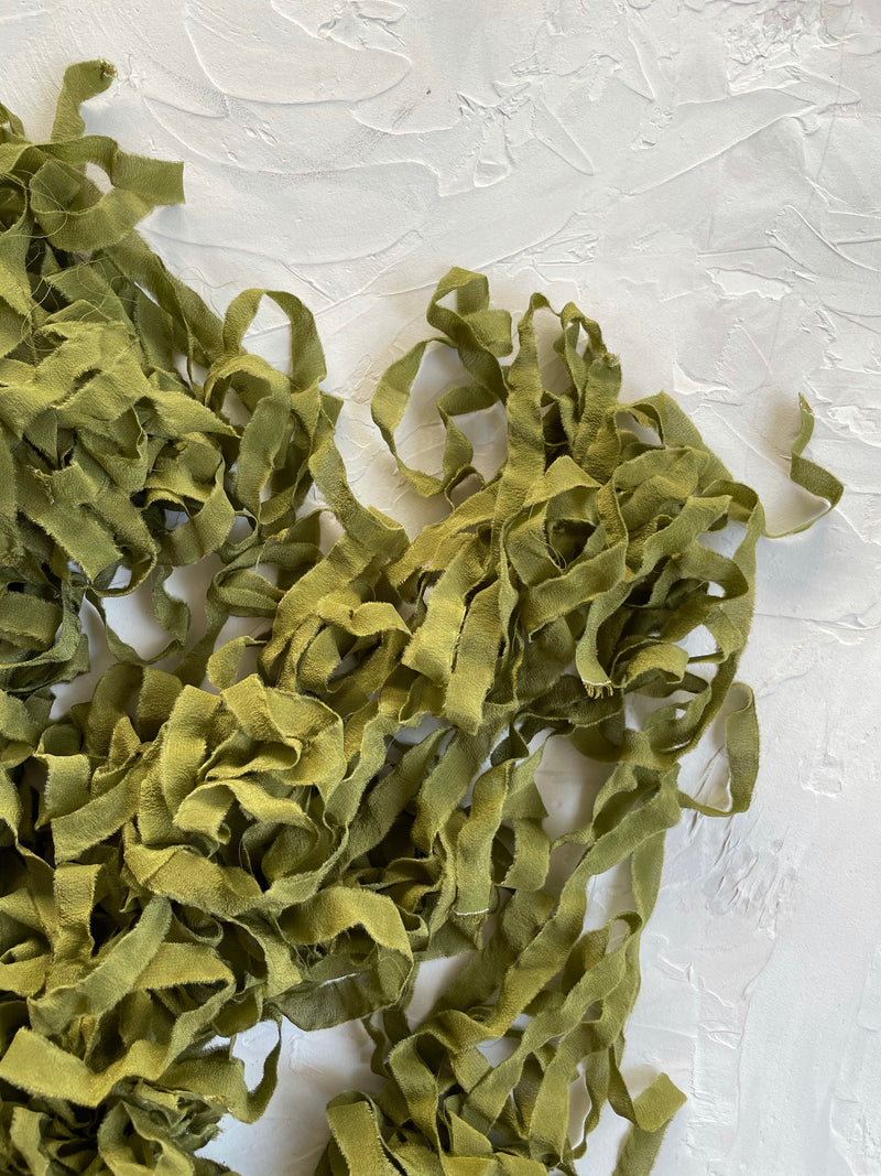 Lichen Silk Ribbon Trim 256