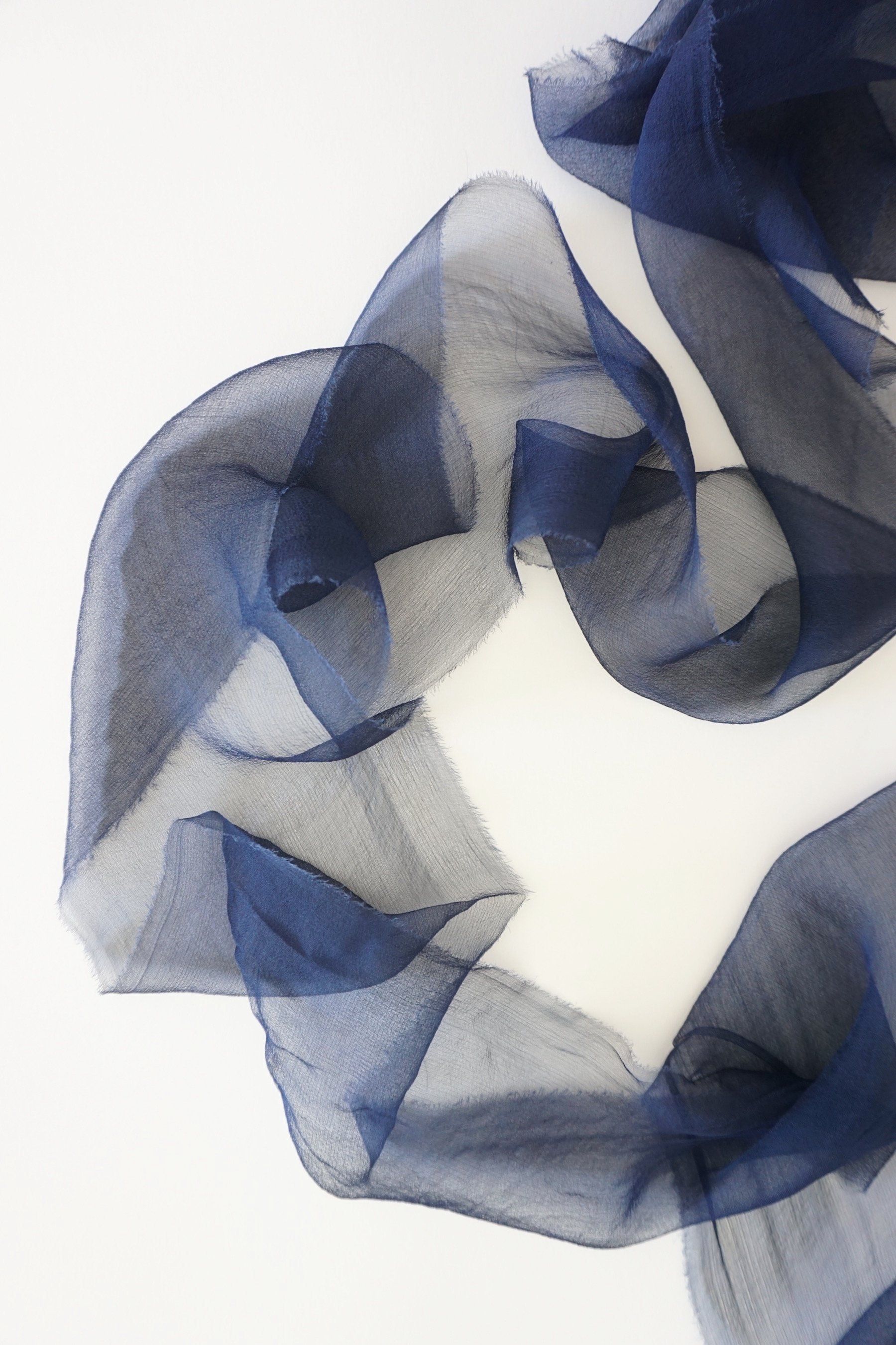 Silk Gossamer Ribbon in Storm – Tono + co